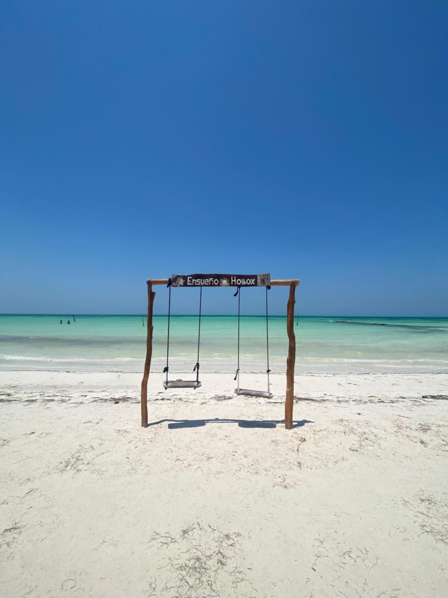 Barco Verde Hostel Holbox Extérieur photo