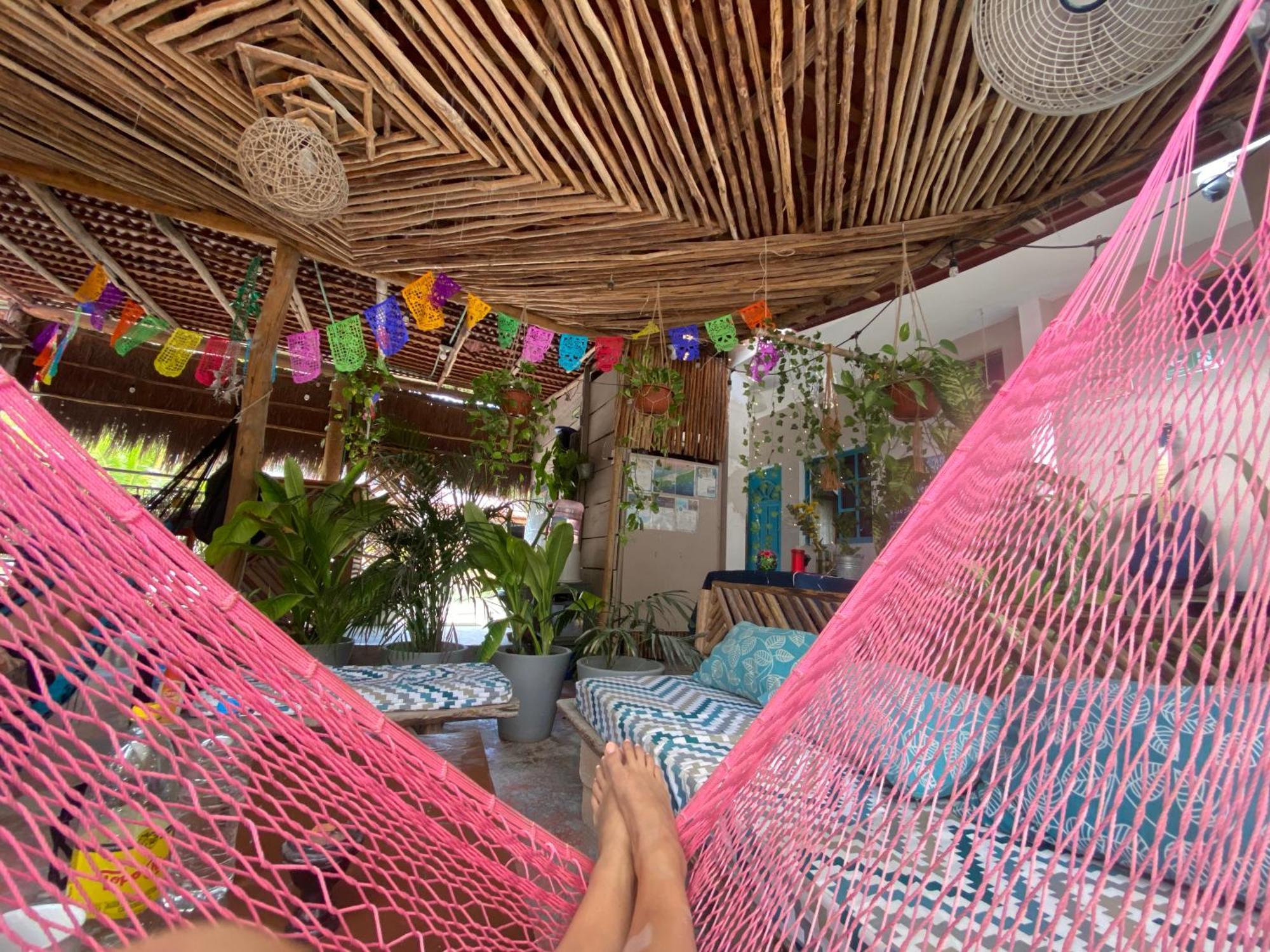 Barco Verde Hostel Holbox Extérieur photo